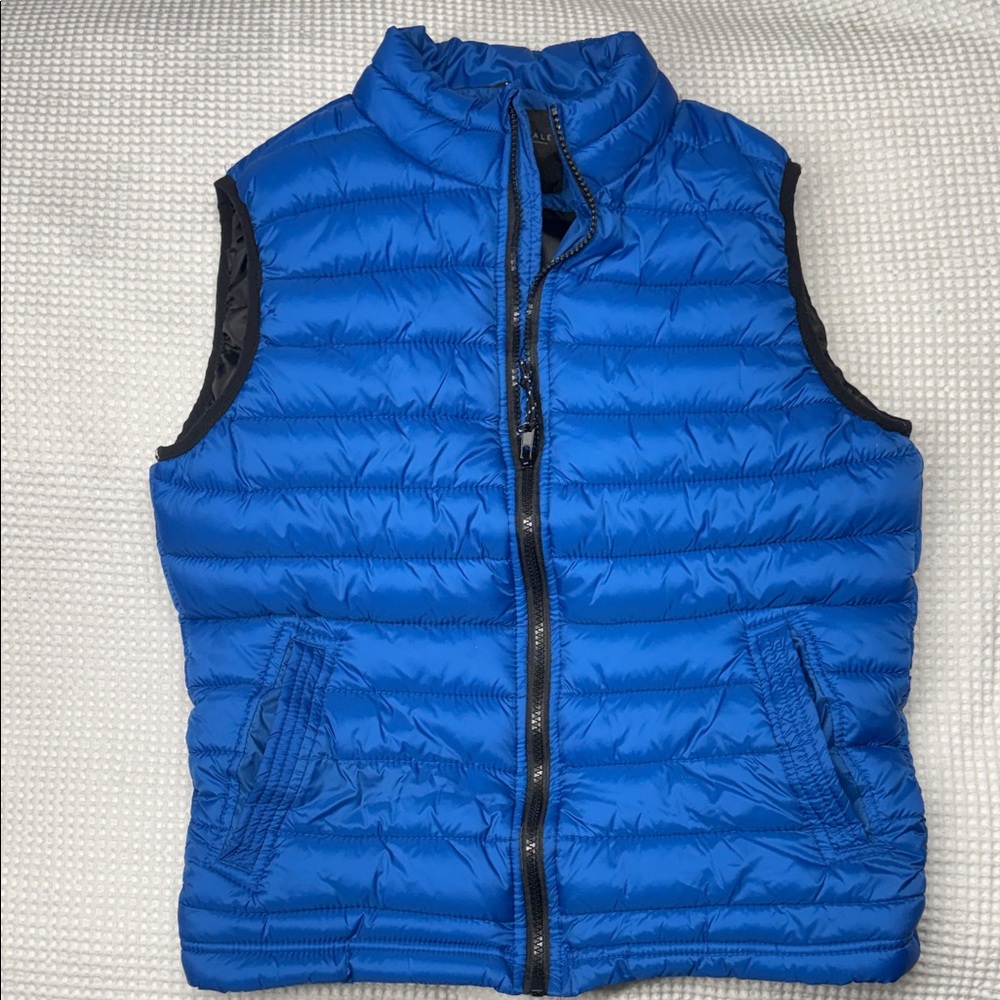 Aeropostale Blue Puffer Vest - Small